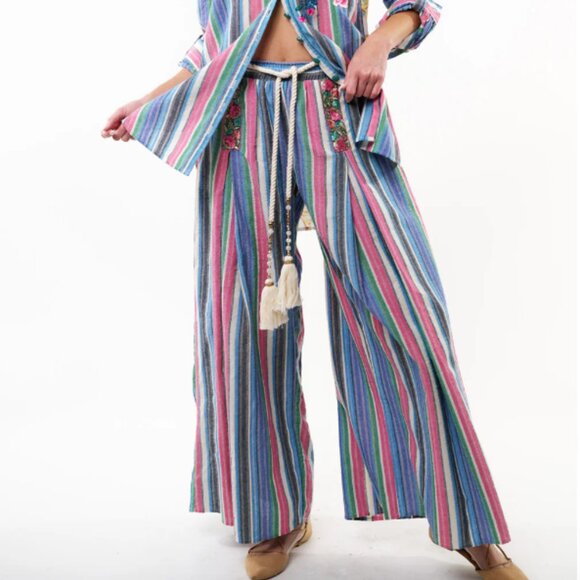 ARATTA SILENT JOURNEY MISS JUNE WIDE LEG PANT NWT - Picture 2 of 13